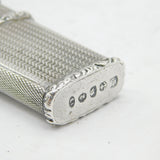 George IV Sterling Silver Floral Chased Sewing Etui Antique 1827 Birmingham