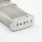 George IV Sterling Silver Floral Chased Sewing Etui Antique 1827 Birmingham