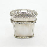 George IV Sterling Silver Etui Sewing Case Antique 1824 London John Reily