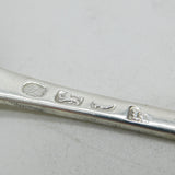 George III Sterling Silver Feather Edge Serving Spoon Antique 1765 London