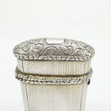 George IV Sterling Silver Etui Sewing Case Antique 1824 London John Reily