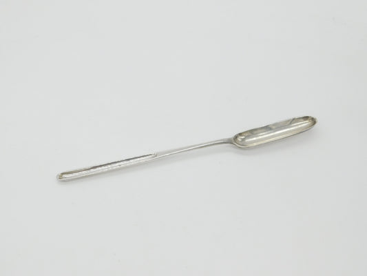 Georgian Sterling Silver Bone Marrow Scoop London c1770 George Smith II