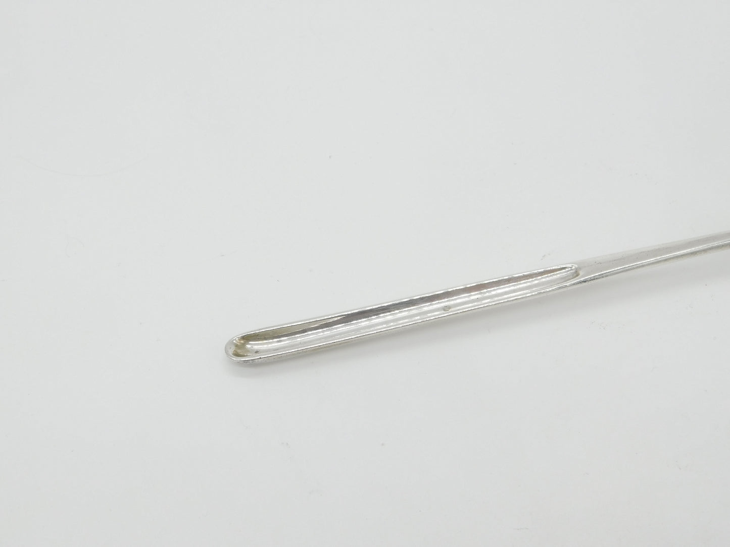 Georgian Sterling Silver Bone Marrow Scoop London c1770 George Smith II