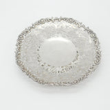 Chinese Export Sterling Silver Treat Sweet Meats or Cake Dish Bowl Vintage c1930