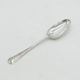 George II Sterling Silver Hanoverian Rat Tail Tablespoon Antique 1728 London
