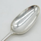George II Sterling Silver Hanoverian Rat Tail Tablespoon Antique 1728 London