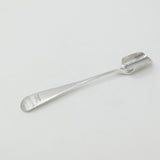 Edwardian Sterling Silver Fox Crest Stilton Scoop Spoon 1910 Sheffield Antique