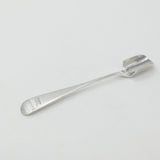 Edwardian Sterling Silver Fox Crest Stilton Scoop Spoon 1910 Sheffield Antique