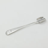 Edwardian Sterling Silver Fox Crest Stilton Scoop Spoon 1910 Sheffield Antique