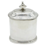 George II Sterling Silver Canister Tea Caddy Antique 1737 London