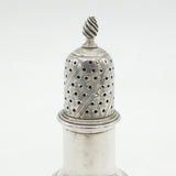 George III Sterling Silver Muffineer or Sugar Caster Antique 1776 London