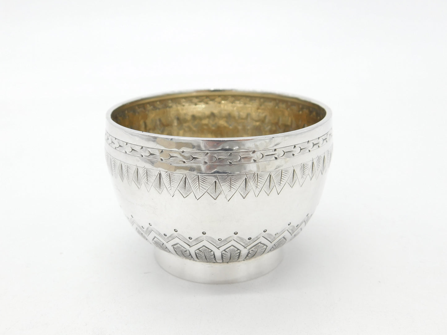 Victorian Sterling Silver Sweet Treat Bowl 1882 Birmingham George Unite Antique