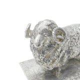 Cast Sterling Silver Prize Ram Dorset Horn Sheep Figurine 1938 Sheffield Antique