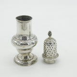 George III Sterling Silver Muffineer or Sugar Caster Antique 1776 London