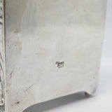 Victorian Sterling Silver Miniature Dolls House Wardrobe Antique 1894 London