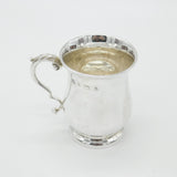 Sterling Silver Half Pint Tankard Mug 1997 Birmingham Vintage Barker Ellis Co.