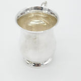 Sterling Silver Half Pint Tankard Mug 1997 Birmingham Vintage Barker Ellis Co.