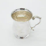 Sterling Silver Half Pint Tankard Mug 1997 Birmingham Vintage Barker Ellis Co.
