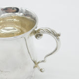 Sterling Silver Half Pint Tankard Mug 1997 Birmingham Vintage Barker Ellis Co.