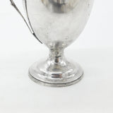 Victorian Sterling Silver Pedestal Cream Jug 1887 London Thomas Smily