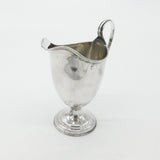 Victorian Sterling Silver Pedestal Cream Jug 1887 London Thomas Smily