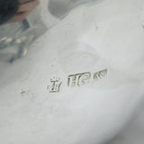 Scottish Provincial George II Sterling Silver Floral Sauce Boat Antique c1745 Edinburgh