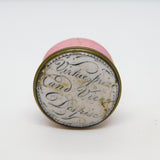 Georgian Bilston Enamel 'Virtue Prize and Vice Despise' Patch Box c1790 Antique