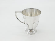 Arts & Crafts Sterling Silver Christening Mug Tankard 1919 London Antique