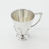 Arts & Crafts Sterling Silver Christening Mug Tankard 1919 London Antique