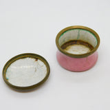 Georgian Bilston Enamel 'Virtue Prize and Vice Despise' Patch Box c1790 Antique