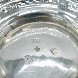 George III Sterling Silver Floral Pint Tankard Mug Antique 1761 London