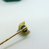 Victorian 18ct Yellow Gold Fox Mask Hunting Interest Stick Pin Antique c1880