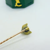 Victorian 18ct Yellow Gold Fox Mask Hunting Interest Stick Pin Antique c1880