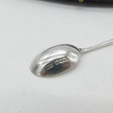 Boxed Set of Six Sterling Silver Seal Terminal Spoon 1923 Mappin & Webb Antique