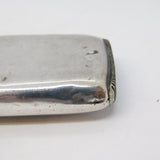 Victorian Sterling Silver Cambridge University Crest Vesta Case Antique 1898 Birmingham