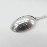Boxed Set of Six Sterling Silver Seal Terminal Spoon 1923 Mappin & Webb Antique
