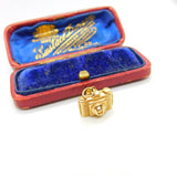 Photograph Camera English 9ct Yellow Gold Charm or Pendant Vintage 1972