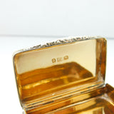 William IV Sterling Silver Snuff Box Antique 1832 Birmingham Thomas Spicer