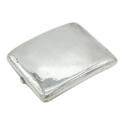 Sampson Mordan Sterling Silver Planished Cigarette Case Antique London
