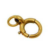 Victorian 18ct Yellow Gold Bolt Ring Clasp Findings Antique c1890