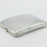 Sampson Mordan Sterling Silver Planished Cigarette Case Antique London