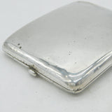 Sampson Mordan Sterling Silver Planished Cigarette Case Antique London