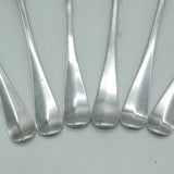Queen Anne Set of Six Britannia Standard Silver Tablespoons Antique 1711 London John Ladyman