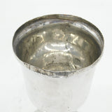 George II Sterling Silver 'IHS' Communion Wine Chalice Antique 1758 London