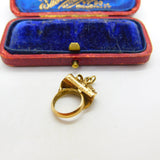 Marriage Licence 9ct Yellow Gold Charm or Pendant with Stanhope Vintage 1965