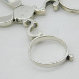 George III Sterling Silver Sugar Nips Antique c1760 London Henry Plumpton