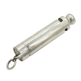 Victorian Sterling Silver Ships Whistle & Compass Combination Vesta Case Antique 1900 Birmingham