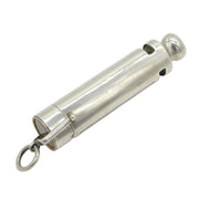 Victorian Sterling Silver Ships Whistle & Compass Combination Vesta Case Antique 1900 Birmingham