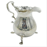 George II Sterling Silver Baluster Cream Jug Antique 1750 London