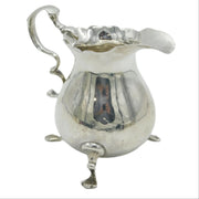 George II Sterling Silver Baluster Cream Jug Antique 1750 London